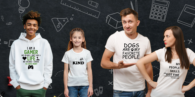 Proudly Local and Playful: Custom TShirts for Back to School